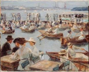 Ved Alster i Hamburg