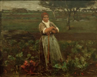 Arbeider i betefeltet