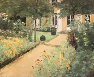 Berlin-Wannsee, Max Liebermann, kjøkkenhage ved villaen