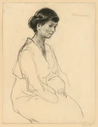 Portrett av en ung kvinne (Kunstnerens datter)