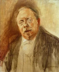 Portrettstudie av baron Alfred von Berger