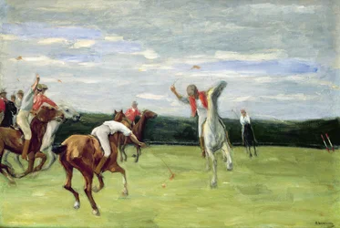 Polospiller i Jenischpark, Hamburg, 1903