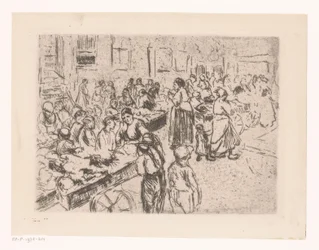 Gatehandel i det gamle jødiske kvarteret i Amsterdam