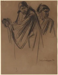 Studier for Saint Paul på vei til Damaskus, 1896.