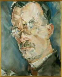 Forfatter Thomas Mann (maleri på lerret)