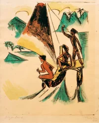 Utriggerbåt (fra Sørhavet)