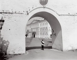 Det keiserlige palass i Nizhny Novgorod, Russland, 1896.