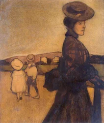 Guvernante, c1901-1902.
