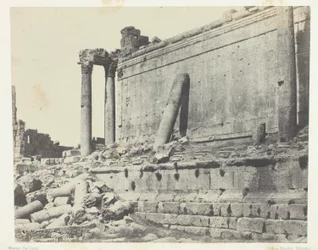 Baalbeck (Heliopolis), Jupiters tempel, østfasade; Syria