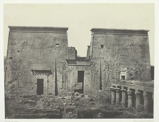 Drômos et Philônes, Great Temple of Isis i Pilônes, Nubia, 184951, trykt 1852.