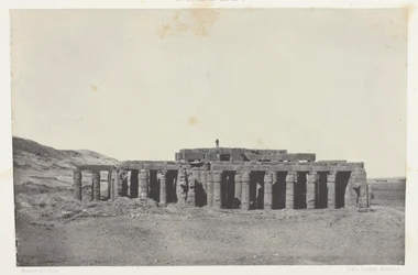 Gournah, Osymandias#39; grav; Theben, plate 58 fra albumet «Egypt, Nubia, Palestina og Syria» (1852)