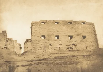 Great Pylon of Palace of Karnac, Theben, 1849-50.