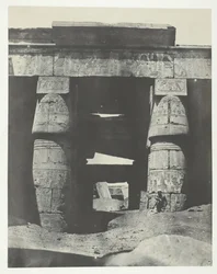 Karnak, Portico of Temple of Khons, Theben, 184951, trykt 1852.