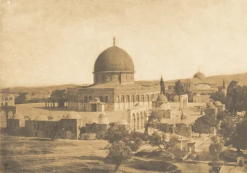 Moskeen i Omar, Jerusalem, august 1850.