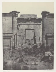 Medinet-Habou, Propylaea of Thutmoseum; Theben