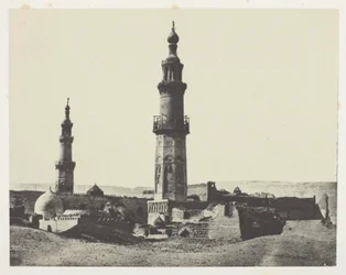 Aly-Bey-moskeen, Girgeh, Øvre Egypt, plate 15 fra albumet «Egypt, Nubia, Palestina og Syria» (1852)
