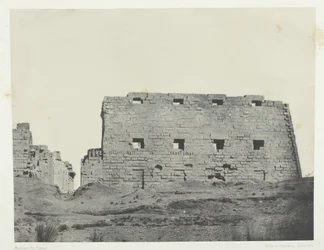 Karnak Palace, Great Pylones of the South-West, Theben, 184951, trykt 1852.