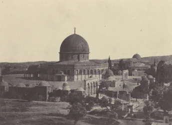 Palestina. Jerusalem. Moskeen til Omar