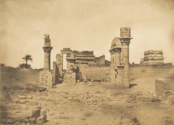Ruinene av tempelet til Herment Hermentis, 1849-50.
