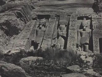 Den sørlige delen av Hathor-tempelet, Abu Simbel
