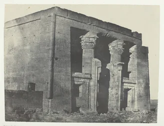 Temple De Dakkeh, Naos, Nubia, 184951, trykt 1852.