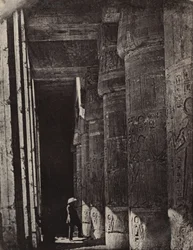 Theben, Medinet Habu, palassets gallerier