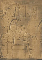 Thoth Ibiocephalus God of Letters i Philae, april 1850.