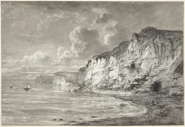 Klipper langs Normandiekysten