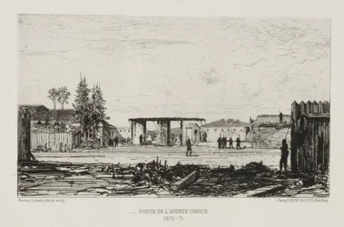 Porten til Uhrich Avenue