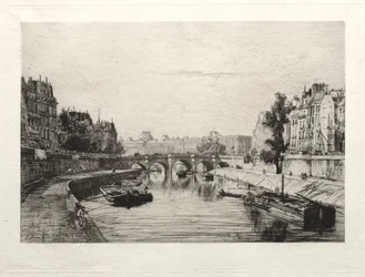 Utsikt fra Pont St. Michel