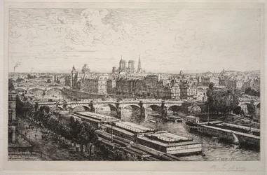 Utsikt fra Louvre