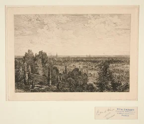 Vue de Paris (utsikt over Paris)