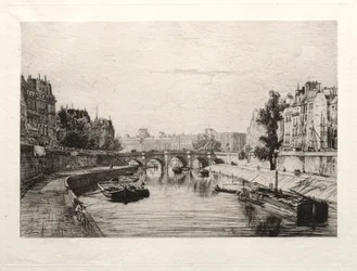 Utsikt tatt fra Pont S. Michel.