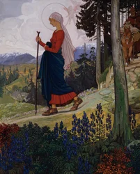 Mariavandring over fjellene