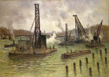 Arbeid på Seinen, Pont des Saints-Pères