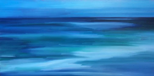 Abstrakt av «Deep Blue Ocean»