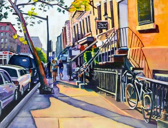 Sunny City Street