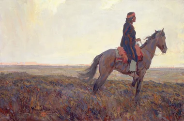 Navajo (olje på lerret)