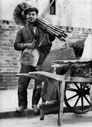 Skorsteinsfeier, London, 1926-1927.