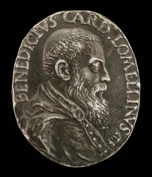 Benedetto Lomellini av Genova, 1517-1579, kardinal 1565 [forside].