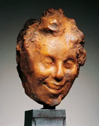 Rieuse (The Laughing Woman), Medardo Rosso (1858-1928)