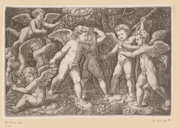 Spiller putti Tapetries of the Pope (serietittel) Tapezzerie de Papa (serietittel)