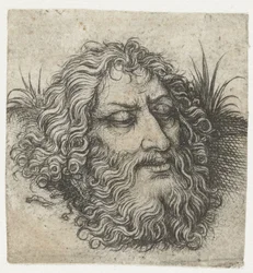 Hodet til døperen Johannes eller Goliat