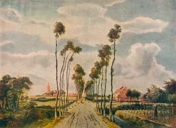 Alléen ved Middelharnis, 1689