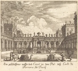 Palass og kanal, kardinal av Ferrara, Tivoli