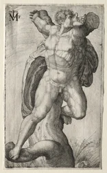 Den korsfestede mannen, 1550.