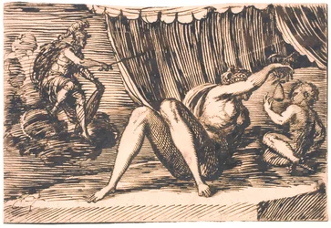 Mars, Venus som holder en pære og et barn