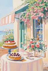 Fransk dessertkafé