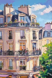 Parisian Corner Cafe