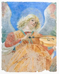 Musiserende engler, omkring 1480
